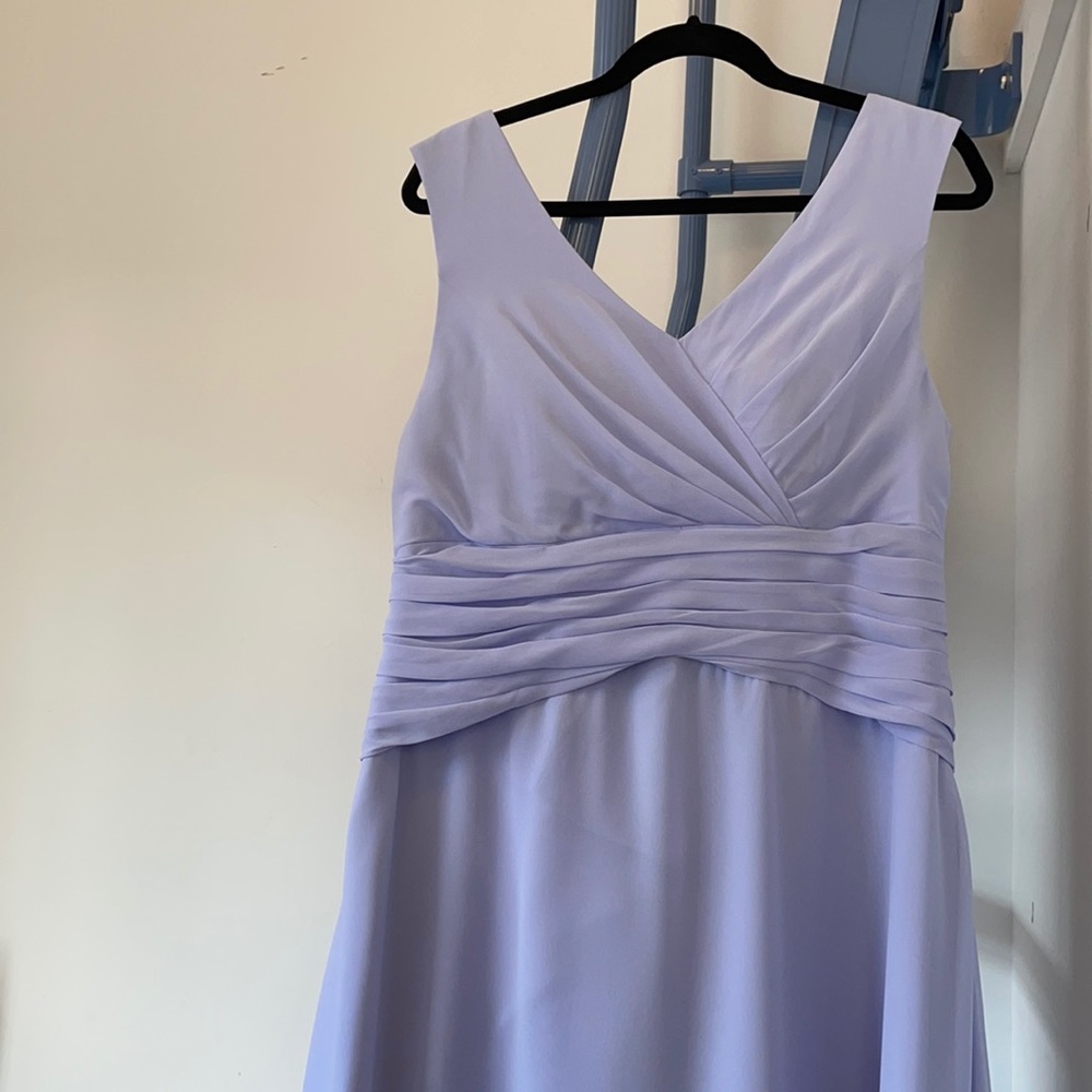Lavender bridesmaids dress